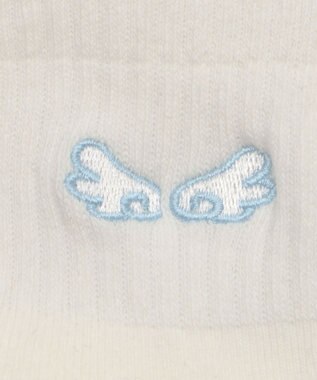 WEGO 刺繍アンクルパイルソックス 柄1