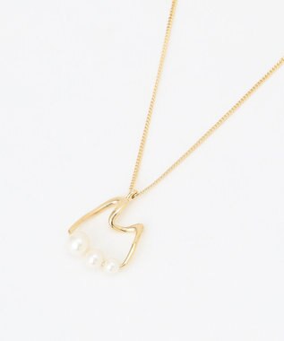  パールラインネックレス