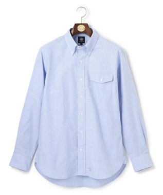 J.PRESS MEN 【定番 / 不変の品格】アービング シャツ / ボタンダウン サックスブルー系