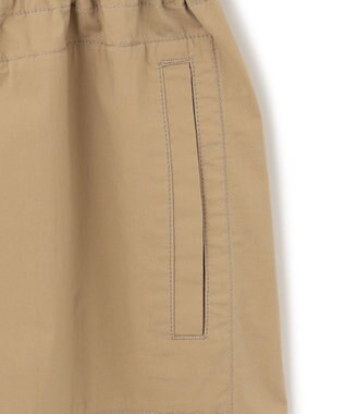 23区 【SLOW/一部店舗限定】ミリタリーストレッチタフタ ジャケット ベージュ系