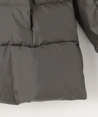 組曲 【洗える】パフィダウンジャケット カーキ系