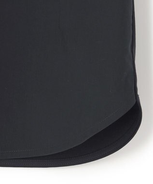 23区 【洗える】ブラウスライクジャージー プレーン カットソー ネイビー系