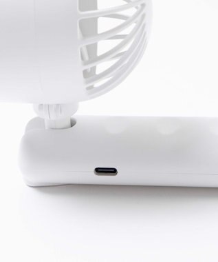 WEGO 【冷却/携帯扇風機】ペルチェクーラーハンディファン ホワイト