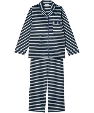 une nana cool 【綿混】ポンチボーダーパジャマ