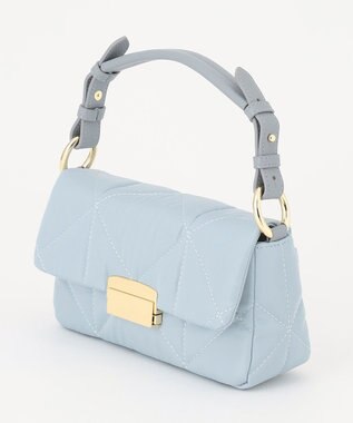 自由区 【2WAY】キルト２WAYバッグ ブルー系