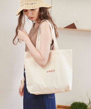 WEGO 【ANGIE VINTAGE】ANGIEロゴトートバック レッドその他