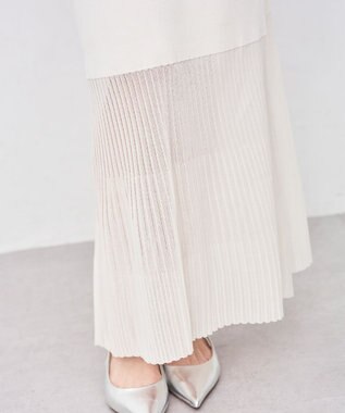 uncrave シアーニット コンビスカート オフ