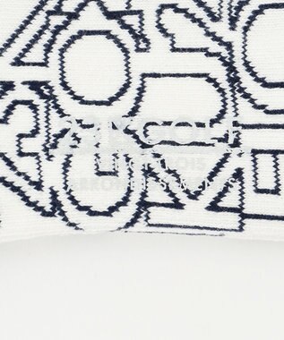 23区GOLF 【MEN】ロゴアンクルソックス ホワイト系5