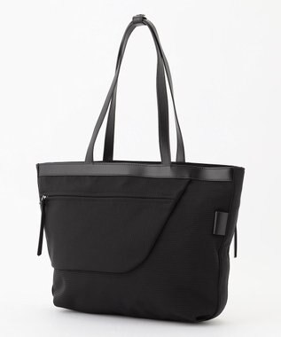 Y'SACCS コーデュロイライクナイロントート ブラック