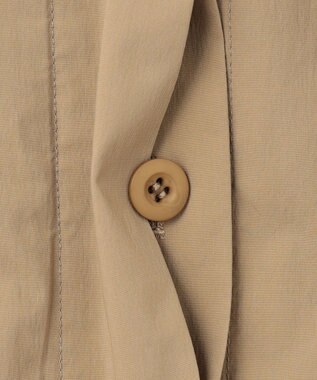 23区 【SLOW/一部店舗限定】ミリタリーストレッチタフタ ジャケット ベージュ系