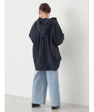 earth music&ecology アイレットジャガードタイトプルオーバー Blue