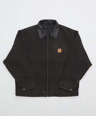 WEGO 【25年秋冬新作/MLサイズ展開】ワーカーズZIPジャケット デニムブラックソノタ