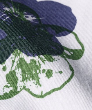 Paul Smith フローラルプリント 半袖Tシャツ ホワイト