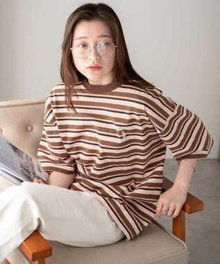 WEGO 【ユニセックス着用ITEM】別注USPOLO　ヘビーウエイトBIGT（S） 柄1