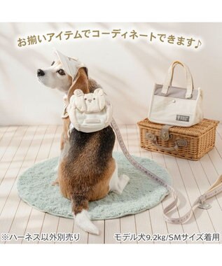 PET PARADISE ペットパラダイス くまちやん リュックハーネス ＳＭ ホワイト