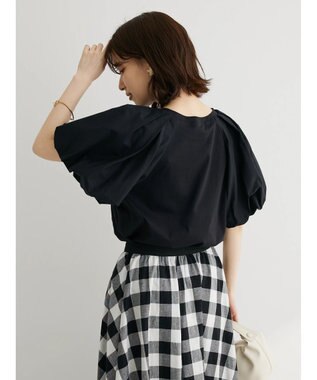 Green Parks ・ＳＵＧＡＲ　ＳＰＯＯＮ　バルーンスリーブＴシャツ Black