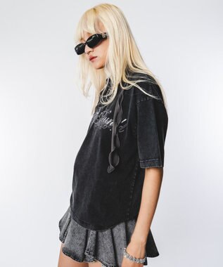 WEGO 【ユニセックス着用ITEM/MLサイズ展開】ブリーチヘンリーグラフィックT（SS） ブラックその他