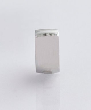 Phoebe 【金属アレルギー対応】ワンタッチワイドフープミニピアス(片耳)/サージカルステンレス シルバー シルバー