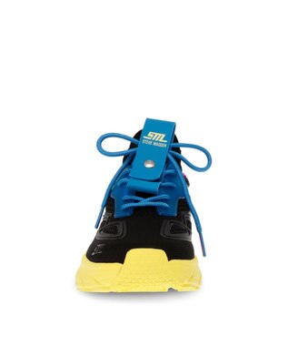 STEVE MADDEN PROPEL 1 コンビカラーニットスニ―カー フューシャイエロー