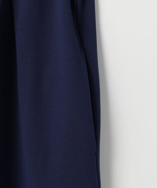 ANY SIS L バイカラー ワンピース ネイビー×ライトグレー