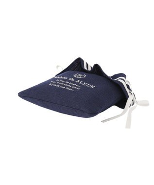 Maison de FLEUR マリンダブルリボン２Ｗａｙトートバッグ Navy