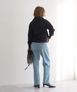 YECCA VECCA オフタートルネックニット Black