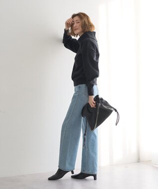 YECCA VECCA オフタートルネックニット Black