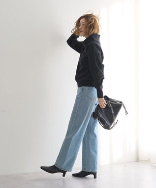 YECCA VECCA オフタートルネックニット Black