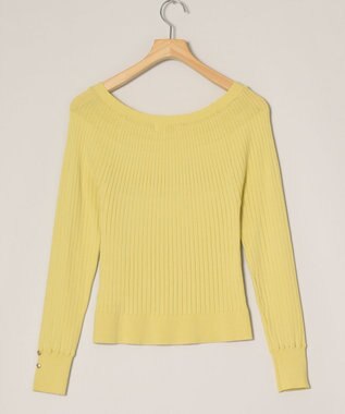 ONWARD Reuse Park 【any SiS】ニット春夏 イエロー