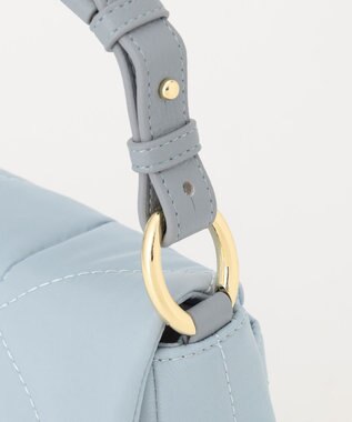 自由区 【2WAY】キルト２WAYバッグ ブルー系