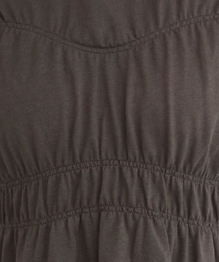 WEGO 【ANGIE VINTAGE】ビスチェ風シャーリングT スミクロ