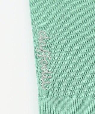 自由区 【アンサンブル対応・洗える】アセテートコットン カーディガン グラスグリーン