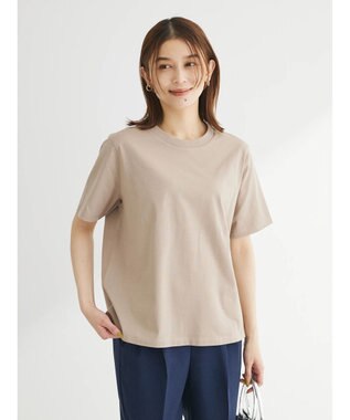 Green Parks 汗染み防止クルーネックＴシャツ Mocha