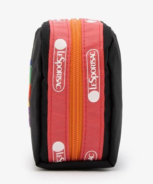 LeSportsac SQUARE COSMETIC/テトリスハートエンブロイダリースクエアコスメティック テトリスハートエンブロイダリースクエアコスメティック