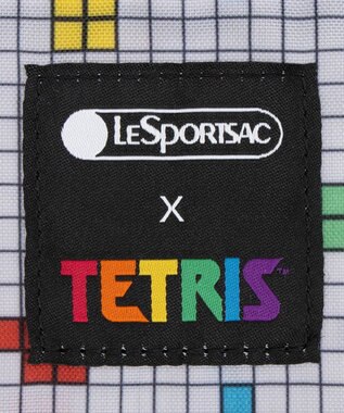 LeSportsac SQUARE COSMETIC/テトリスハートエンブロイダリースクエアコスメティック テトリスハートエンブロイダリースクエアコスメティック