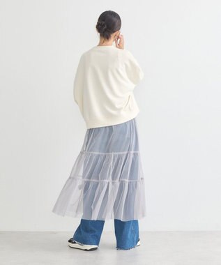 earth music&ecology パールプルオーバー Ivory