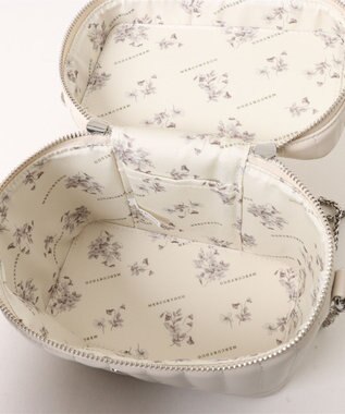 style code 【MERCURYDUO/マーキュリーデュオ】ストライプキルティング　バニティミニショルダーバッグ アイボリー