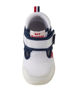 MIKI HOUSE HOT BISCUITS 【13-14.5cm】ダブルラッセル サマーセカンドベビーシューズ 紺