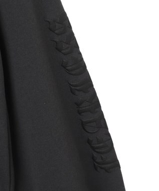 WEGO 【裏起毛/セットアップ対応】グラフィック裏起毛ZIPビッグパーカー グレー