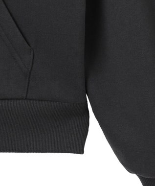 WEGO 【裏起毛/セットアップ対応】グラフィック裏起毛ZIPビッグパーカー グレー