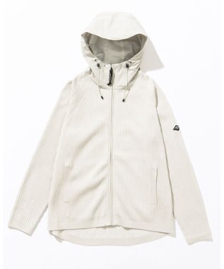 JOSEPH ABBOUD MOUNTAIN 【軽量/ストレッチ】CORDURA アウトドア ニット パーカー ライトグレー系