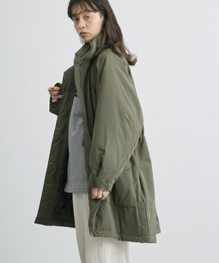AMERICAN HOLIC 軽ポカ撥水加工オーバーサイズコート Khaki