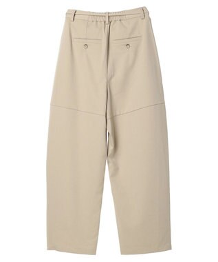 Green Parks デザイン切替カーブパンツ Beige