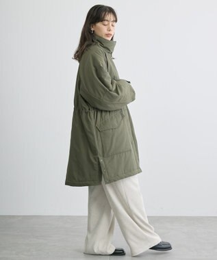 AMERICAN HOLIC 軽ポカ撥水加工オーバーサイズコート Khaki