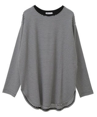 CRAFT STANDARD BOUTIQUE クルーネックロンTee Border Black