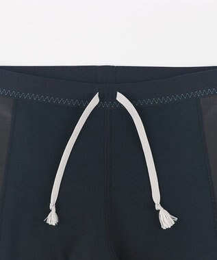 CW-X 【MEN】 CW-X 【CHUMS (チャムス)コラボ】 メンズスポーツタイツ ひざの負荷・運動時の筋肉の疲労を軽減 ロング丈 ジョギング ウォーキング メンズ LNO310 /ワコール ダークブラック