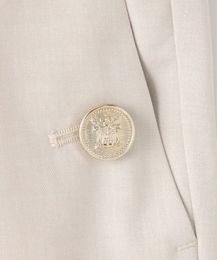 Feroux 【洗える】マリンテーパードパンツ アイボリー系