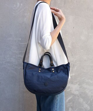 FOLNA RD グリンザ・コーデュラナイロン 2wayトートバッグ ネイビー