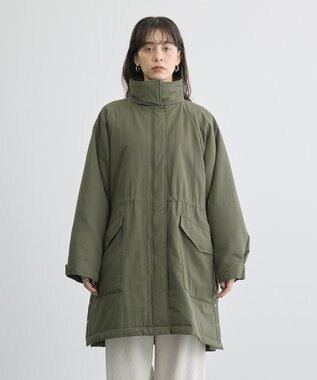 AMERICAN HOLIC 軽ポカ撥水加工オーバーサイズコート Khaki