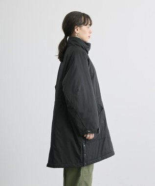 AMERICAN HOLIC 軽ポカ撥水加工オーバーサイズコート Black